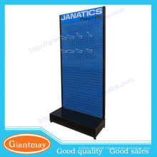 Detachable exhibition equipment trade show floor stand display with hooks